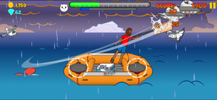 Bacons On A Boat, game for IOS