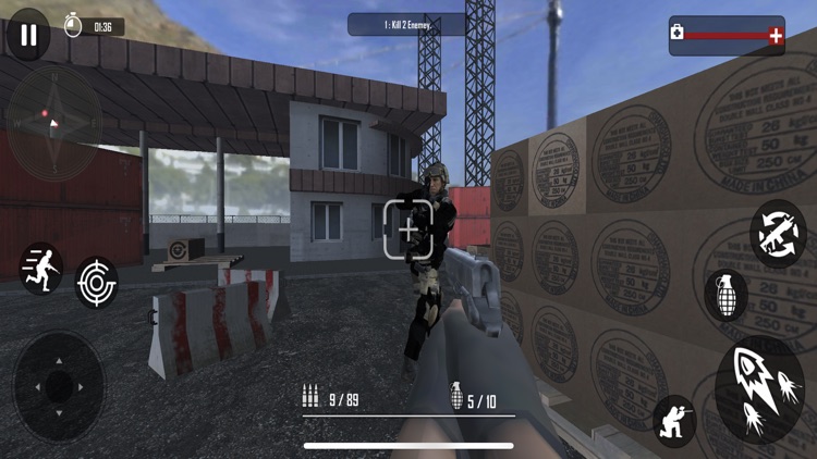 Swat Shooter Counter Warrior screenshot-3