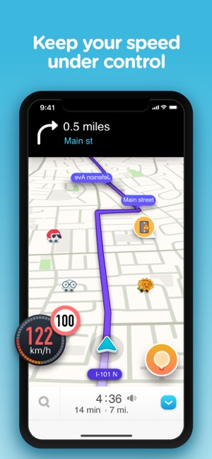 Waze - 社群導航、地圖與交通(圖6)-速報App