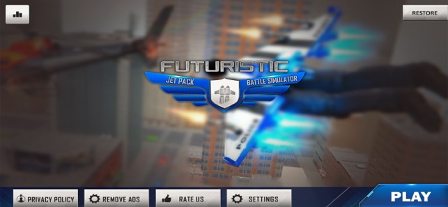 Futuristic Jetpack Battle Sim(圖1)-速報App