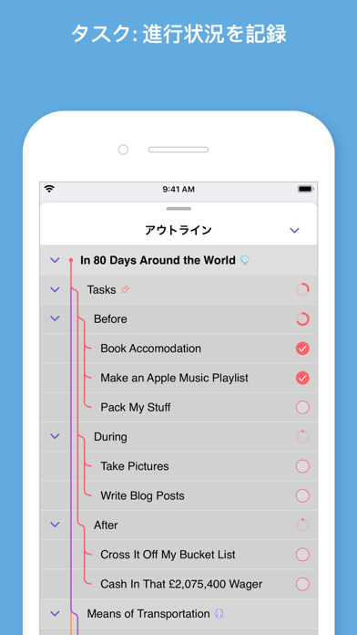 MindNode – Mind Mapのスクリーンショット8 MindNode – Mind Mapのスクリーンショット8
