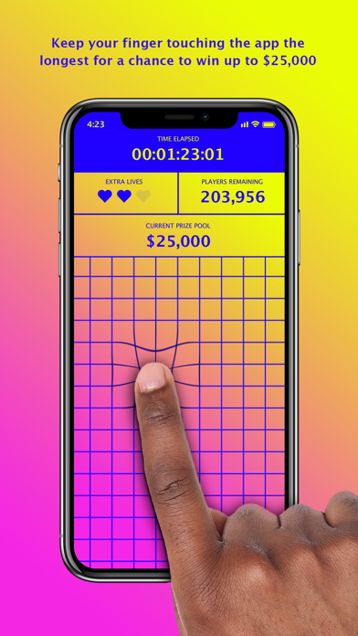 screenshot of Finger On The App 1