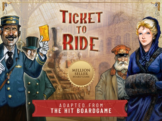 Ticket to Ride - Train Game на iPad