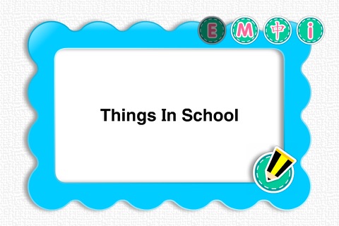 Picture Dictionary - School - náhled