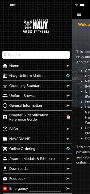 MyNavy UNIFORMS(圖1)-速報App