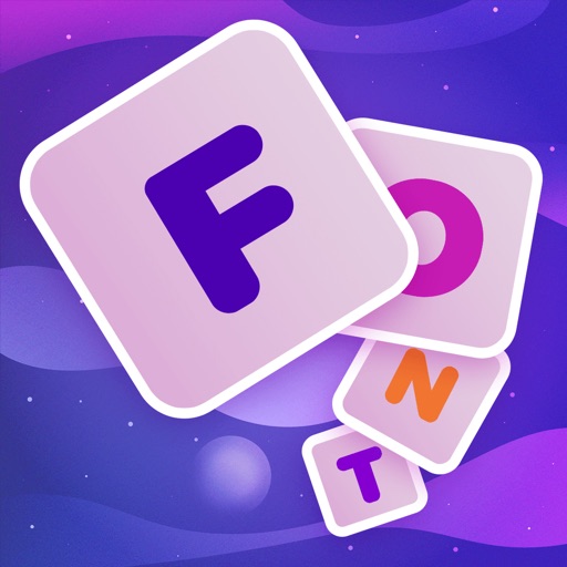 Cool Fonts Background Keyboard