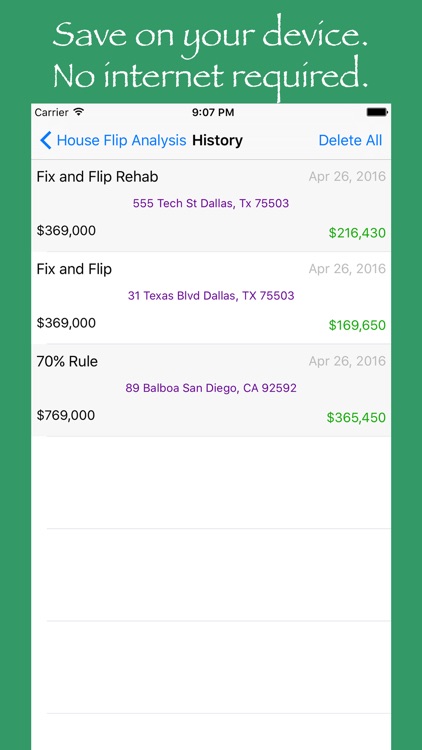 House Flip Analysis screenshot-4