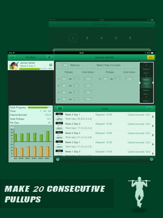 Pullups Coach for iPad