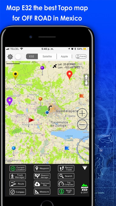 MAP E32 screenshot 2