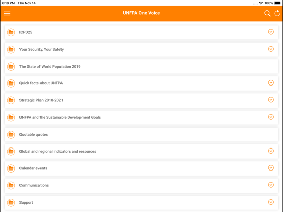 Screenshot #5 pour UNFPA One Voice