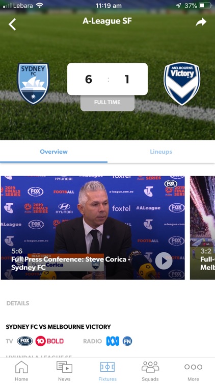 Sydney FC Official App screenshot-4