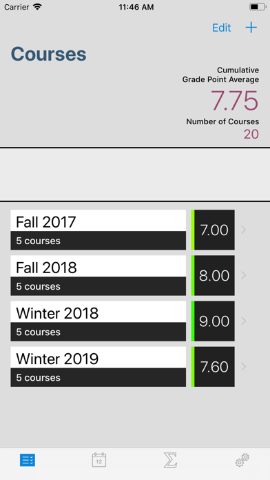 How to cancel & delete GrAde Calculator from iphone & ipad 1