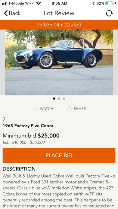 Motorious Online Auctions screenshot 3