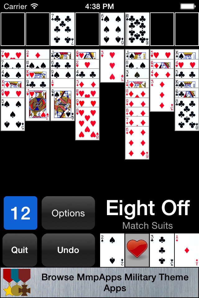 FreeCell & Eight Off screenshot 3
