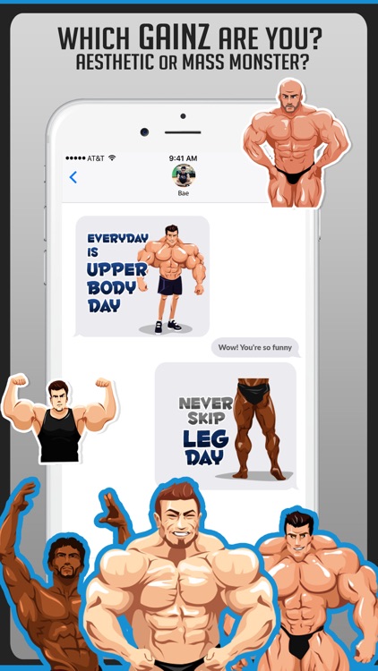 Body Building Stickers Emoji screenshot-3