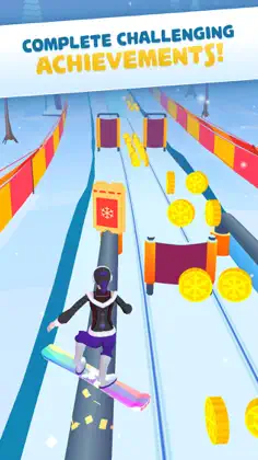 SnowRacer: Ramps - Screenshot 3