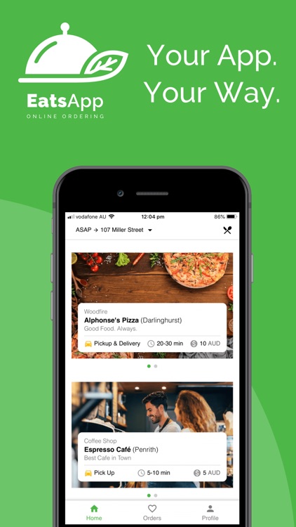 EatsApp Online Ordering