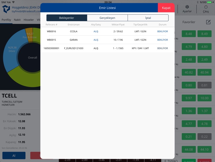 YFTrader for iPad screenshot-3