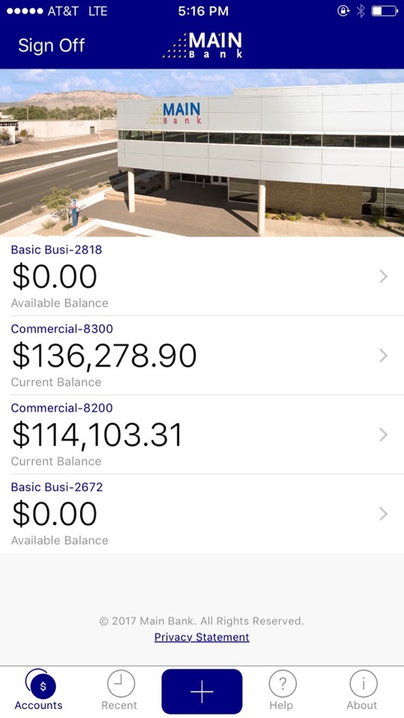 【图】Main Bank Mobile(截图2)