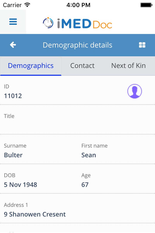 iMedDoc EMR 3.0 screenshot 3