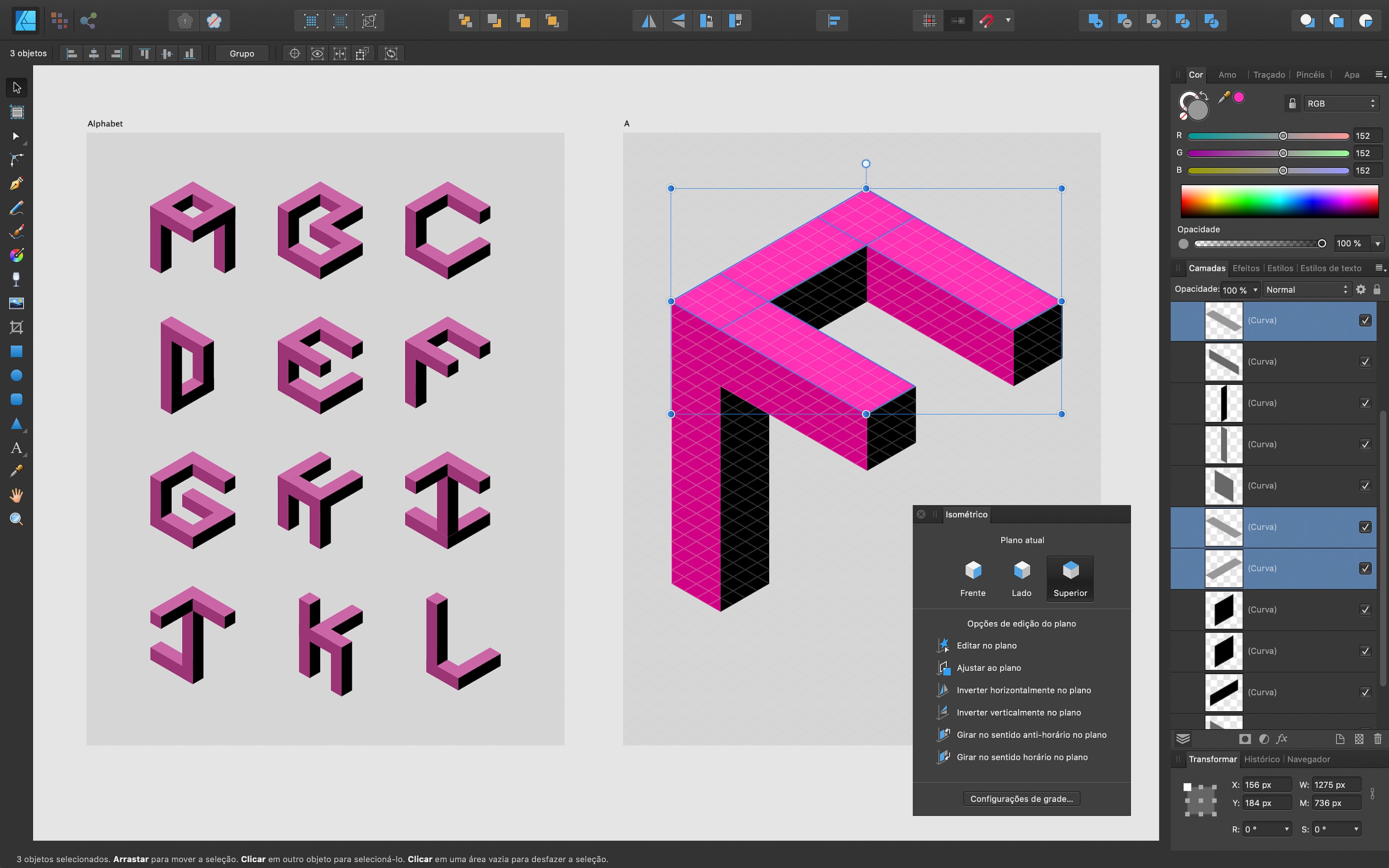 Screenshot do app Affinity Designer