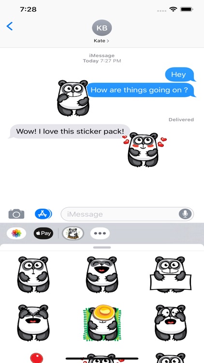 Panda Emojis Stickers