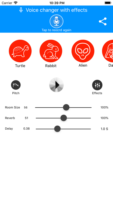 Voice Changer With Echo Effect screenshot 2