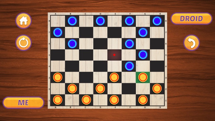 Checkers Master Board Game