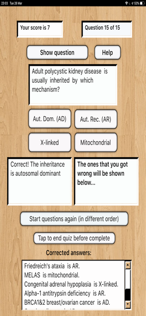 Genetics Inheritance Quiz B(圖3)-速報App