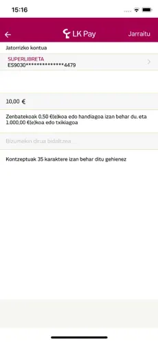 Captura de Pantalla 5 LK-Pay iphone