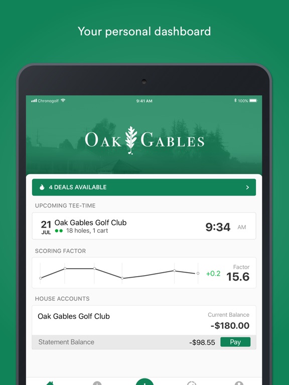 Oak Gables Golf Club screenshot 2
