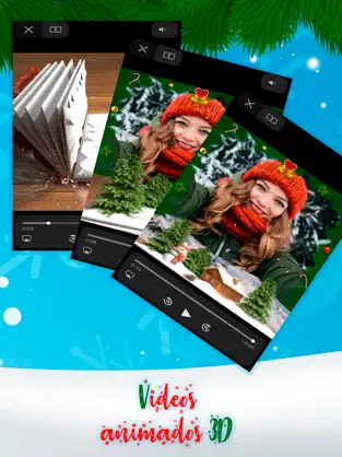 화면 캡처 4 Marcos Animados de Navidad iphone