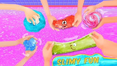 DIY Slime Maker Glitter Game screenshot 2