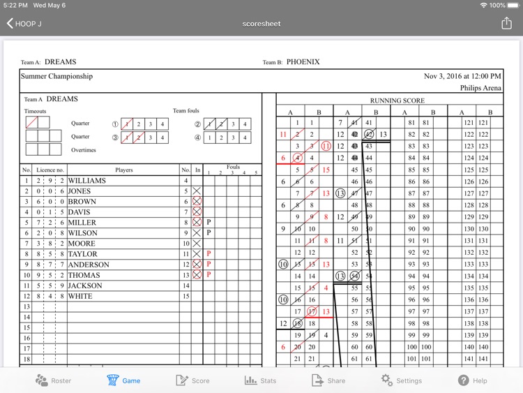 HOOP J for Basketball Scores screenshot-3