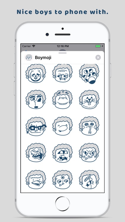 Boymoji - Cartoon Sticker Pack