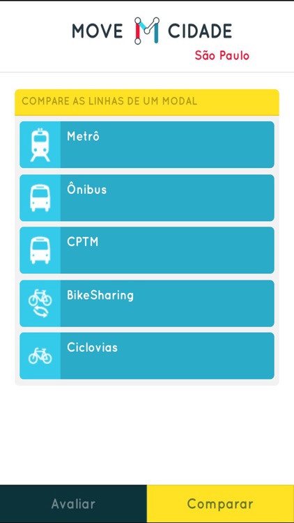 Movecidade: Transporte Público