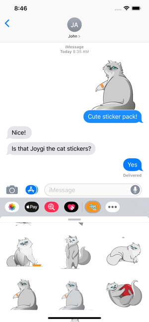 Joygi The Cat Stickers(圖2)-速報App