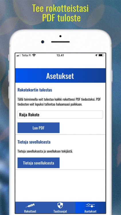 Rokotekortti screenshot-3