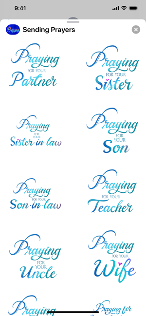 Sending Prayers Stickers(圖5)-速報App