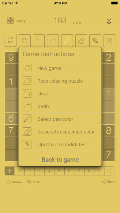Sudoku² Golden screenshot 3