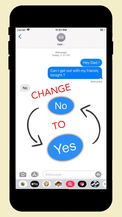 NO YES Reverse Stickers screenshot-4