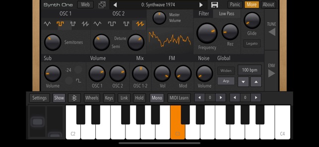 AudioKit Synth One Synthesizer(圖1)-速報App