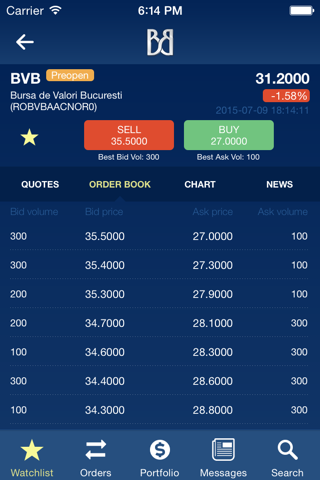BVB Trading screenshot 2