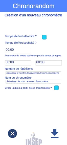 Game screenshot INSEP Chronorandom apk