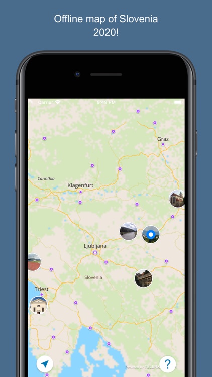 Slovenia 2020 — offline map