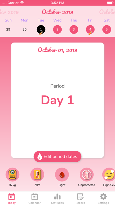 MyPeriod - Period Tracker screenshot 2