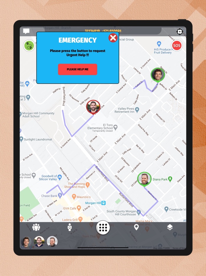 Gps Tracking - Friends