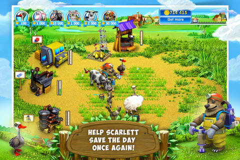 Farm Frenzy 3: Village Lite screenshot 3
