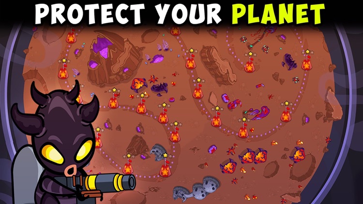 Space Defense (Alien Wars) screenshot-3