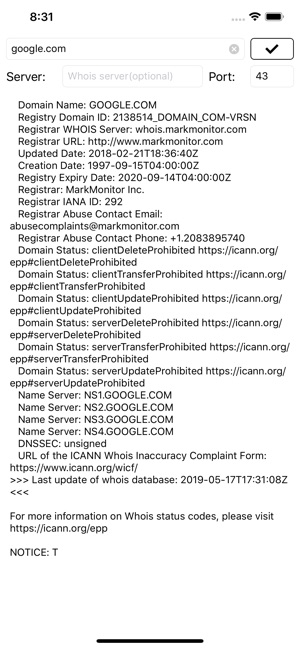 ZIM Whois(圖1)-速報App